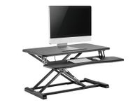 Equip 650840 flat panel bureau steun Vrijstaand Zwart - thumbnail