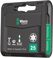 Wera Bit-Box 15 Impaktor TX 20, 15 -delig - 1 stuk(s) - 05057772001 - thumbnail