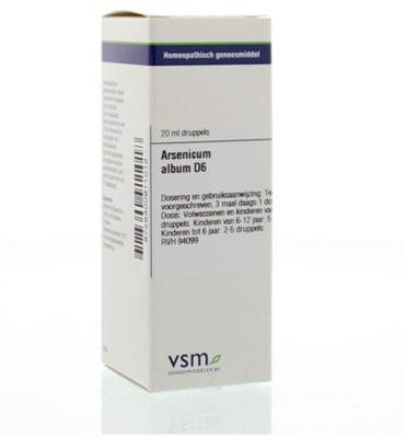Vsm Arsenicum Album D6 (20ml)