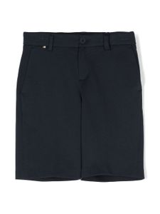 BOSS Kidswear short chino à logo - Bleu