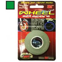 Wiel reflectietape 5 mm x 6 m groen