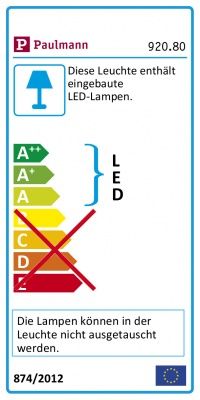 Paulmann PAULMANN LED-inbouwlamp voor badkamer LED LED vast ingebouwd 12 W IP44 Chroom (mat)