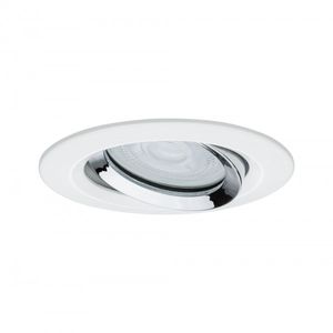 Paulmann Nova Inbouwlamp voor badkamer Halogeen GU10 35 W IP65 Wit (mat), Chroom