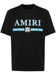 AMIRI t-shirt en coton à logo imprimé - Noir