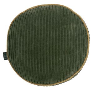 KAAT Amsterdam Sierkussen Perdy Olive Green - 40 x 40 cm - Rond