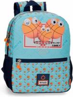 Enso rugzak Basketbal junior 7 liter 32 x 25 cm polyester blauw