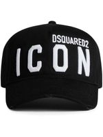 DSQUARED2 casquette à logo brodé - Noir