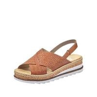Rieker dames v79b4 sandaal, bruin, 39 EU