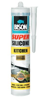 bison super silicone kitchen transparant koker 300 ml