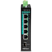 Trendnet TI-PG541 netwerk-switch Unmanaged L2 Gigabit Ethernet (10/100/1000) Power over Ethernet (PoE) Zwart - thumbnail