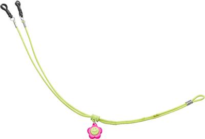 Henri Beaud brillenkoord Deco Pop/Flower TFX3 52 cm katoen groen