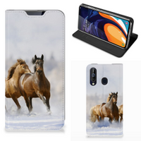 Samsung Galaxy A60 Hoesje maken Paarden - thumbnail