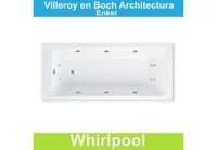 Ligbad Villeroy & Boch Architectura 170x70 cm Balboa Whirlpool systeem Enkel Villeroy en Boch