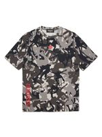 DSQUARED2 KIDS t-shirt à logo imprimé - Gris