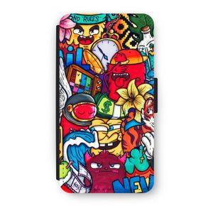 No Rules: iPhone X Flip Hoesje