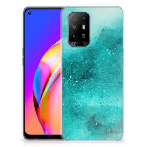 Hoesje maken OPPO A94 5G | Reno5 Z Painting Blue