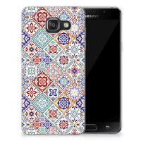 Samsung Galaxy A3 2016 TPU Siliconen Hoesje Tiles Color