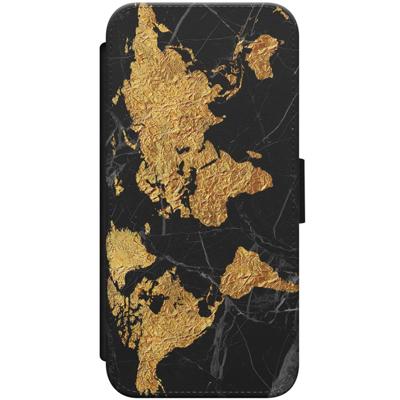 iPhone 7/8 flipcase - Wereldmap