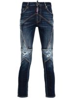 DSQUARED2 jean Super Star à coupe slim - Bleu