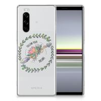 Sony Xperia 5 Telefoonhoesje met Naam Boho Dreams
