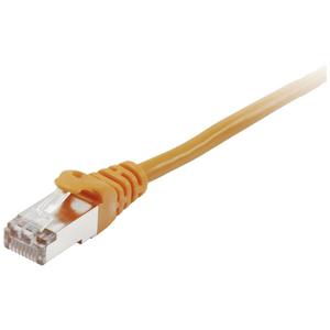 Equip 605579 RJ45 Netwerkkabel, patchkabel CAT 6 S/FTP 20.00 m Oranje Vergulde steekcontacten 1 stuk(s)