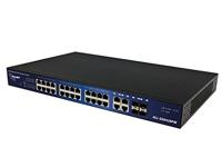 ALLNET ALL-SG8428PM Managed L2 Gigabit Ethernet (10/100/1000) Power over Ethernet (PoE) 1U Black network switch