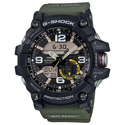 Casio G-SHOCK MASTER OF G MUDMASTER Horloge GG-1000-1A3 - Groen