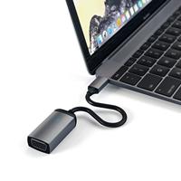 SATECHI Type-C Vga USB-C Kabel Adapter 1080P/60Hz - Voor M2/ M1 Macbook Pro/Air, M2/ M1 iPad Pro/Air, M2 Mac Mini, iMac M1 (Spacegrijs)