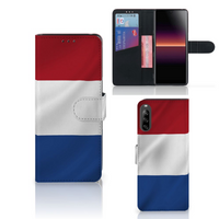 Sony Xperia L4 Bookstyle Case Nederlandse Vlag - thumbnail