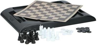 TOM schaak- en damset 38 x 28 x 3,5 cm