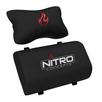 Nitro Concepts S300 Inferno Red Gaming stoel Zwart, Rood - thumbnail