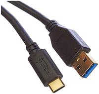 Delock 83870 SuperSpeed USB 10 Gbps (USB 3.2 Gen 2) Cable Type-A to USB Type-C™ 1,0m, zwart