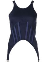 Dion Lee débardeur à design de corset - Bleu - thumbnail