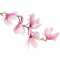 Muursticker - Roze Magnolia - thumbnail