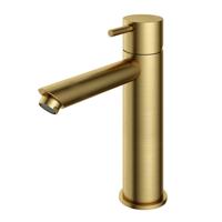 Hotbath Cobber Hoge Wastafelkraan Geborsteld Messing PVD CB003MS