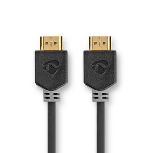 Nedis CVBW35000BK30 Hdmi™ Kabel Hdmi™ Connector Hdmi™ Connector 8k@60hz Earc Verguld 3.00 M Pvc Antraciet Doos