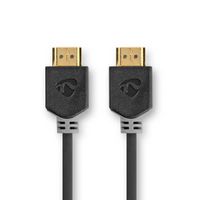 Nedis CVBW35000BK30 Hdmi™ Kabel Hdmi™ Connector Hdmi™ Connector 8k@60hz Earc Verguld 3.00 M Pvc Antraciet Doos