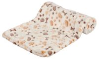 TRIXIE DEKEN LINGO SOFTFLEECE WIT / BEIGE 150X100X2 CM - thumbnail