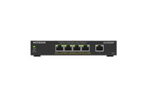 Netgear GS305EP Managed L2/L3 Gigabit Ethernet (10/100/1000) Zwart Power over Ethernet (PoE)