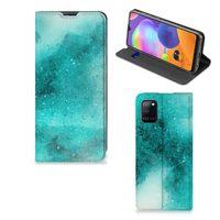 Bookcase Samsung Galaxy A31 Painting Blue - thumbnail