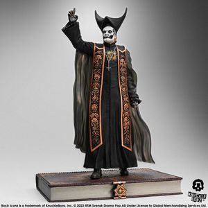 Ghost Rock Iconz Statue 1/9 Papa Emeritus IV (Black Robes) 22 cm