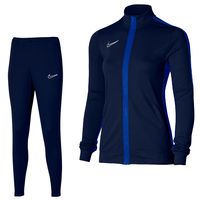 Nike Dri-FIT Academy 23 Full-Zip Trainingspak Dames Donkerblauw Wit - thumbnail