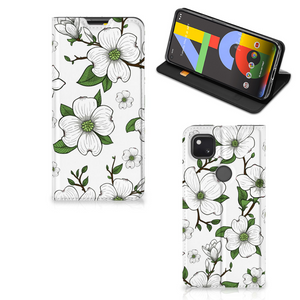 Google Pixel 4a Smart Cover Dogwood Flowers