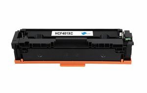 HP CF401X(201X) alternatief Toner cartridge Cyaan 2300 pagin