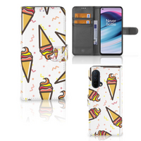 OnePlus Nord CE 5G Book Cover Icecream - thumbnail