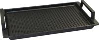 Eurolux Flexzone Grillplaat - geribbeld met handgrepen 41x24cm inductie