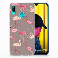 Huawei P Smart 2019 TPU Hoesje Flamingo - thumbnail