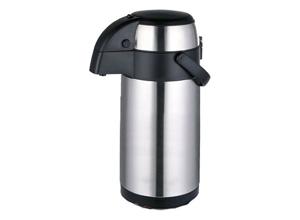 Michelino RVS Thermoskan met pomp - 5.0 Liter - Met handgreep