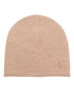 Polo Ralph Lauren Polo Pony knitted beanie - Marron