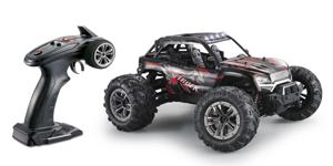 Absima X Truck Zwart, Rood Brushed 1:16 RC auto Elektro Buggy 4WD RTR 2,4 GHz Incl. accu en laadkabel